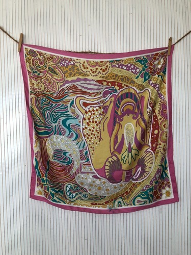 Foulard quadrato seta - in,