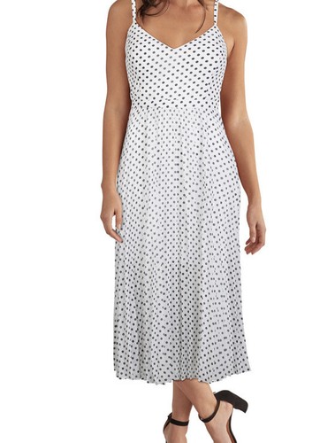 Abito guess plissettato - plissettato, midi