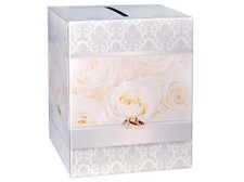 Scatola Box Raccogli Buste Matrimonio rose 5354