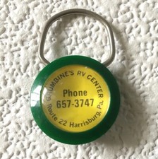 Portachiavi Vintage GRUMBINE’S RV CENTER Portachiavi Rivenditore Camper Harrisburg Pa.