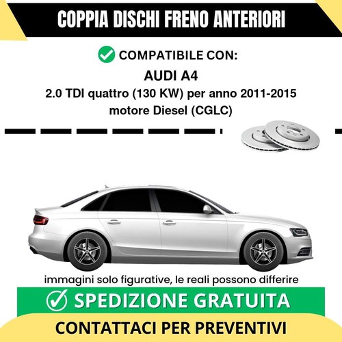 Coppia dischi freno anteriori - freno,