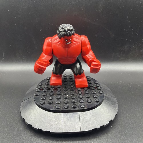Lego red hulk big - red, fig