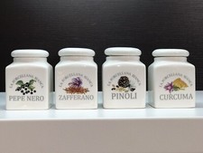 Set 4pz Barattoli Spezie