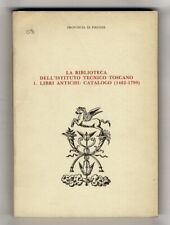 BIBLIOTECA (LA) dell'Istituto