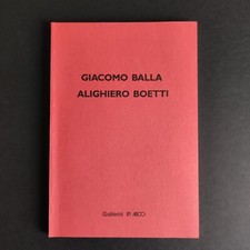 Alighiero Boetti Giacomo Balla, Opere su carta, Galleria IN ARCO (1987)
