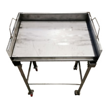 Barbecue acciaio inox e griglia in acciaio inox con bruciatore a GPL - 60x40 cm