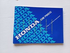 Honda CB 750 C 1981 manuale uso manutenzione originale ITALIANO