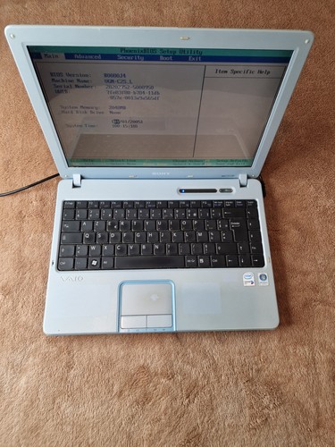 Sony vaio vgn c2s portatile - sony,