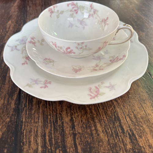 Antica tazza piattino trio - tazza,