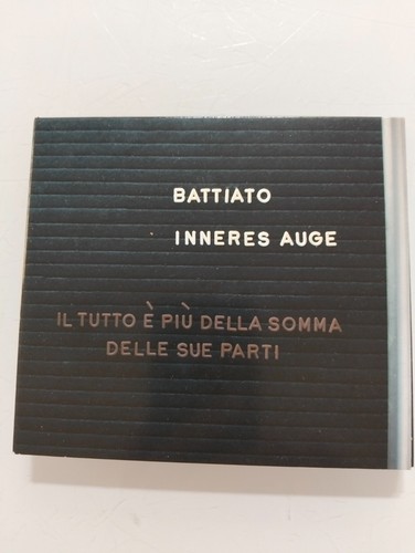 Battiato inneres auge cd - -,