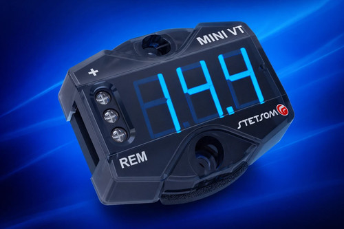 Voltometro con rem luce blu - rem,