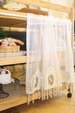 Tenda per porta in pizzo