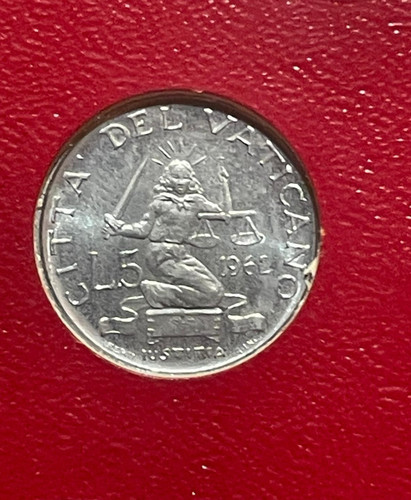 Moneta vaticano lire 1962 - 5,
