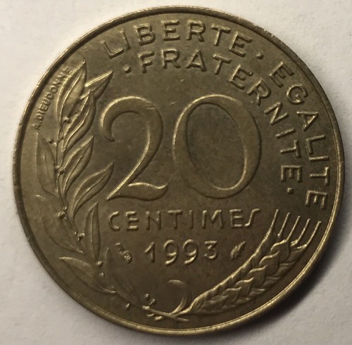 156 moneta francese 20 - f.156,
