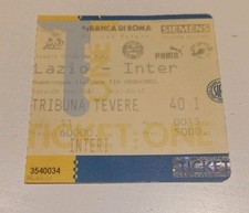 Biglietto Ticket Stadio Calcio