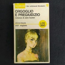 JANE AUSTEN - ORGOGLIO E PREGIUDIZIO - OSCAR MONDADORI