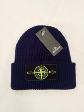 berretto stone island blu