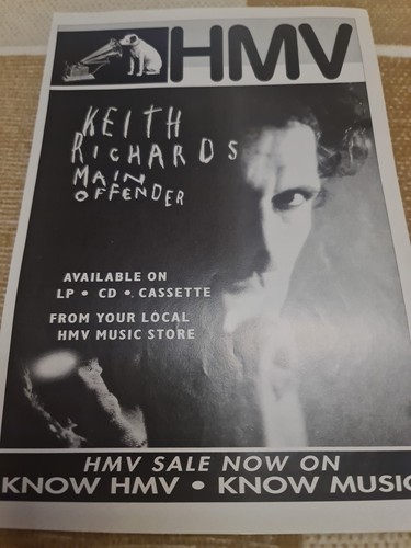 Vintage keith richards - keith, main