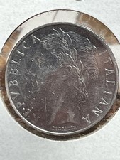 100 lire italiane 1972 AU-UNC