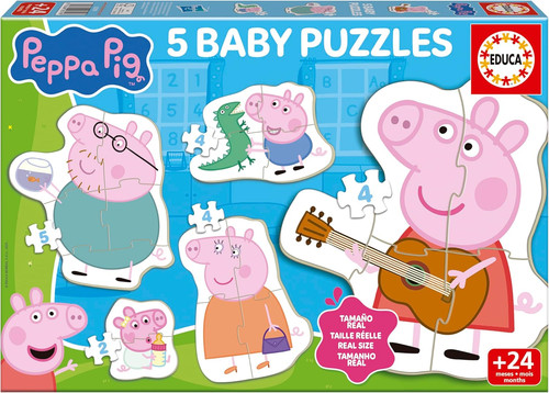 Set 5 baby - 5, puzzle