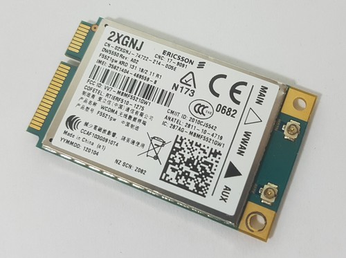 Wwan umts ericsson 02xgnj - wwan,