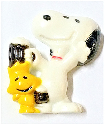 Snoopy magnete calamita 4x5 - snoopy,