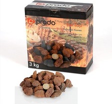 Prado Pietra Lavica per Barbecue a Gas Barbecue Elettrico Lava Stone for Gas Grill (3kg)