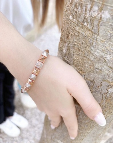 Bracciale tennis piramidale - bracciale,