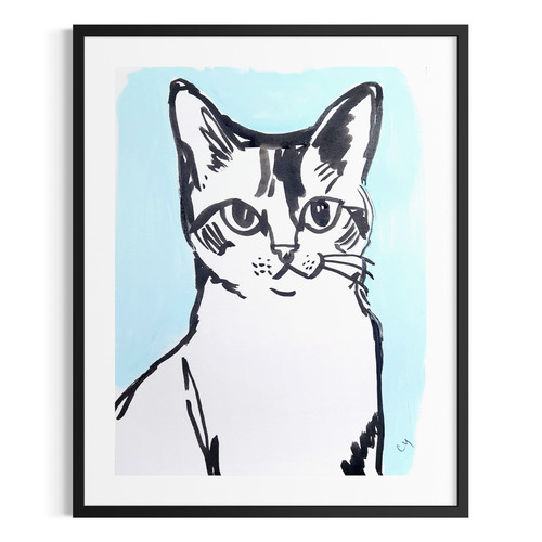 Gatto originale astratto