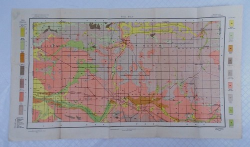Antica mappa 1904 michigan - antica,