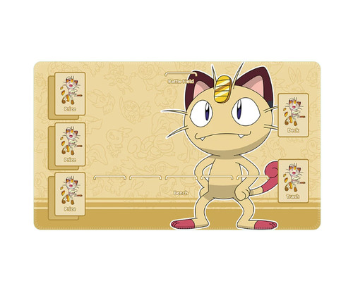 Meowth pokemon playmat with - pokemon,