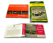 RECING CARS 3 libri come da foto , testi in Inglese