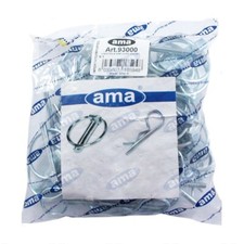 ASSORTIMENTO 26PZ SPINE COPPIGLIE A SCATTO FERMI PER PERNI TRATTORE SPINETTE