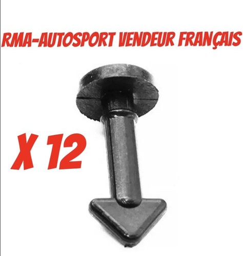 Clips fixation cache moteur - cache,
