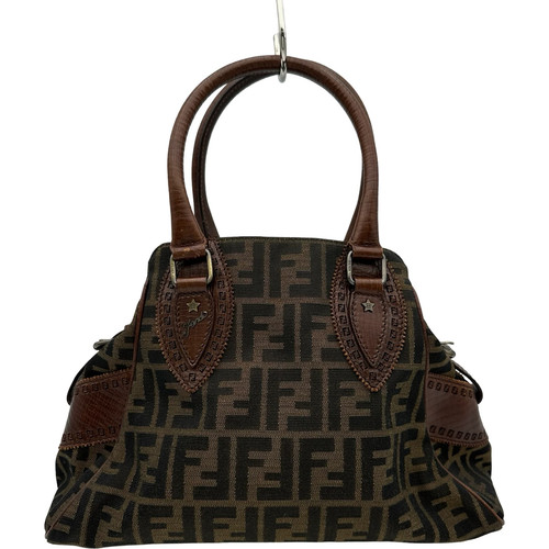 Fendi zucca 8bn157 brown - fendi,