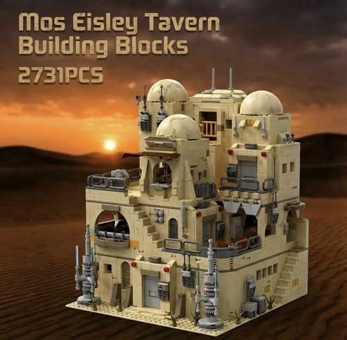 Bricks star wars mos eisley - wars:,