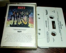 KISS Destroyer  Cassette  -USA