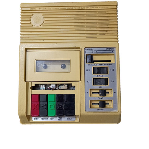 Lettore cassette vintage telex - lettore,