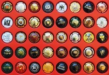 Lotto capsule spumante - lotto, (a4)