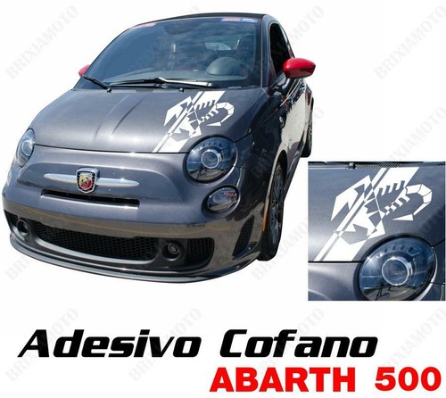 Adesivo cofano logo abarth - adesivo,