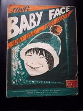 ANTICO SPARTITO MUSICALE BABY