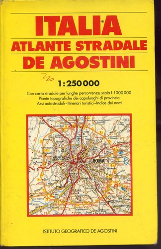 1988 italia atlante stradale - 1988,