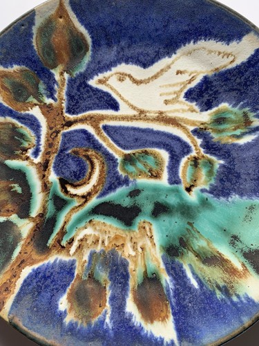 Piatto ceramica smaltata - piatto,