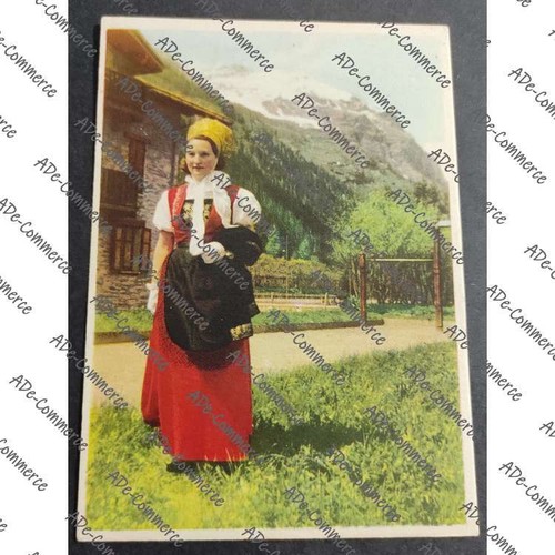 Cartolina costume della val - della,