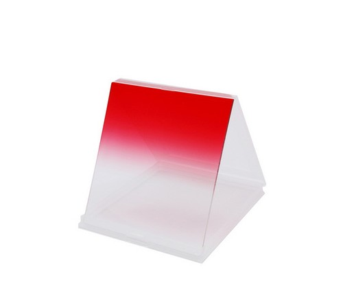 Quadrato sfumato rosso serie - , p