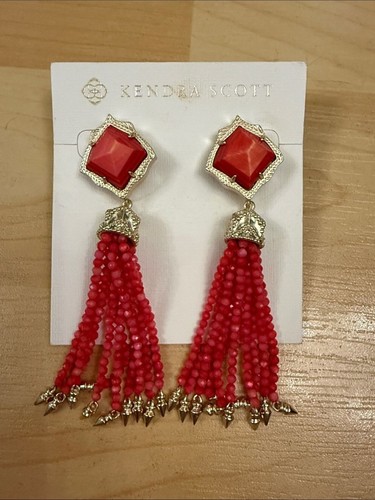 Orecchini kendra scott rosso - scott, e