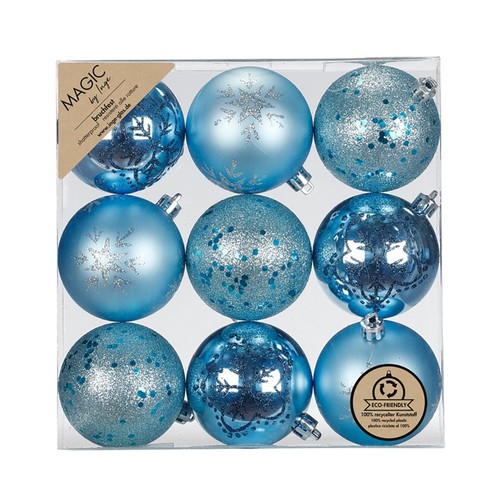 Weihnachtskugeln kunststoff - 9,