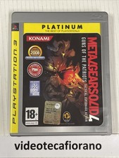 METAL GEAR SOLID 4 - PS3 platinum edition