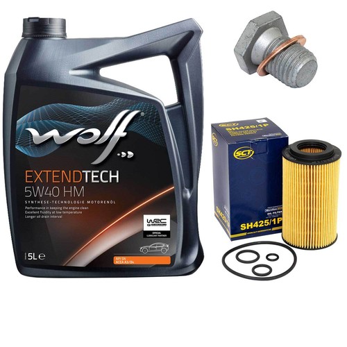 Olio motore set 5w40 litro - olio, 5