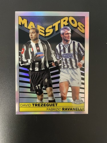 Topps chrome juventus maestros - topps,